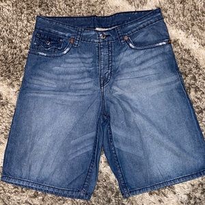 Men’s True Religion jean shorts